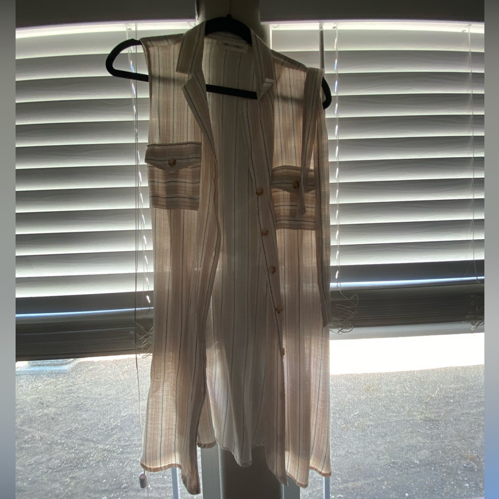 Button up dress